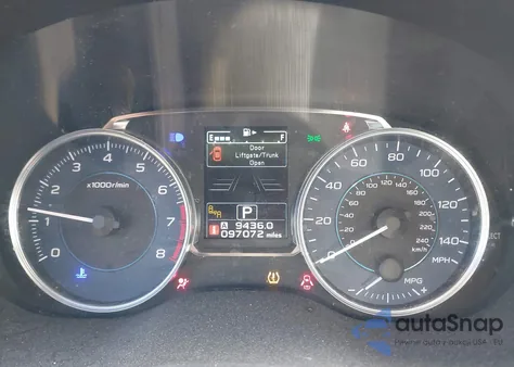 2016 Subaru Crosstrek 2.0I Limited from USA, damaged, VIN JF2GPANC1GH312442